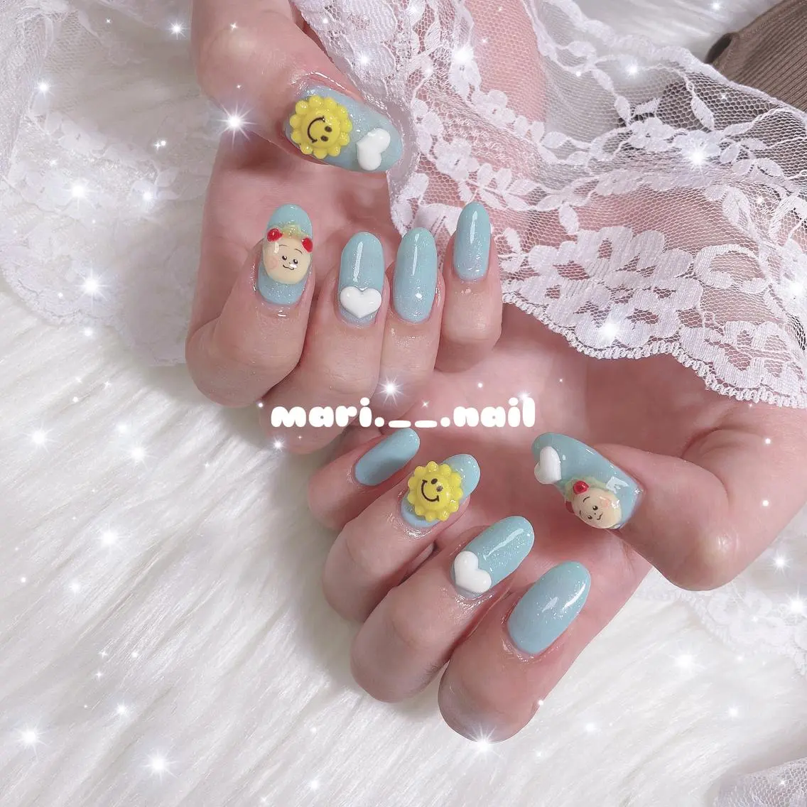 ネイル 🎀 Mayu 🎀痛ネイルのネイルデザイン