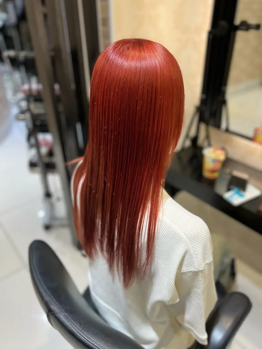 ロング カラー バレイヤージュ ブリーチ ブロンド ダブルカラー ハイライトカラー 髪質改善×ハイトーン ✨倉持のヘアスタイル