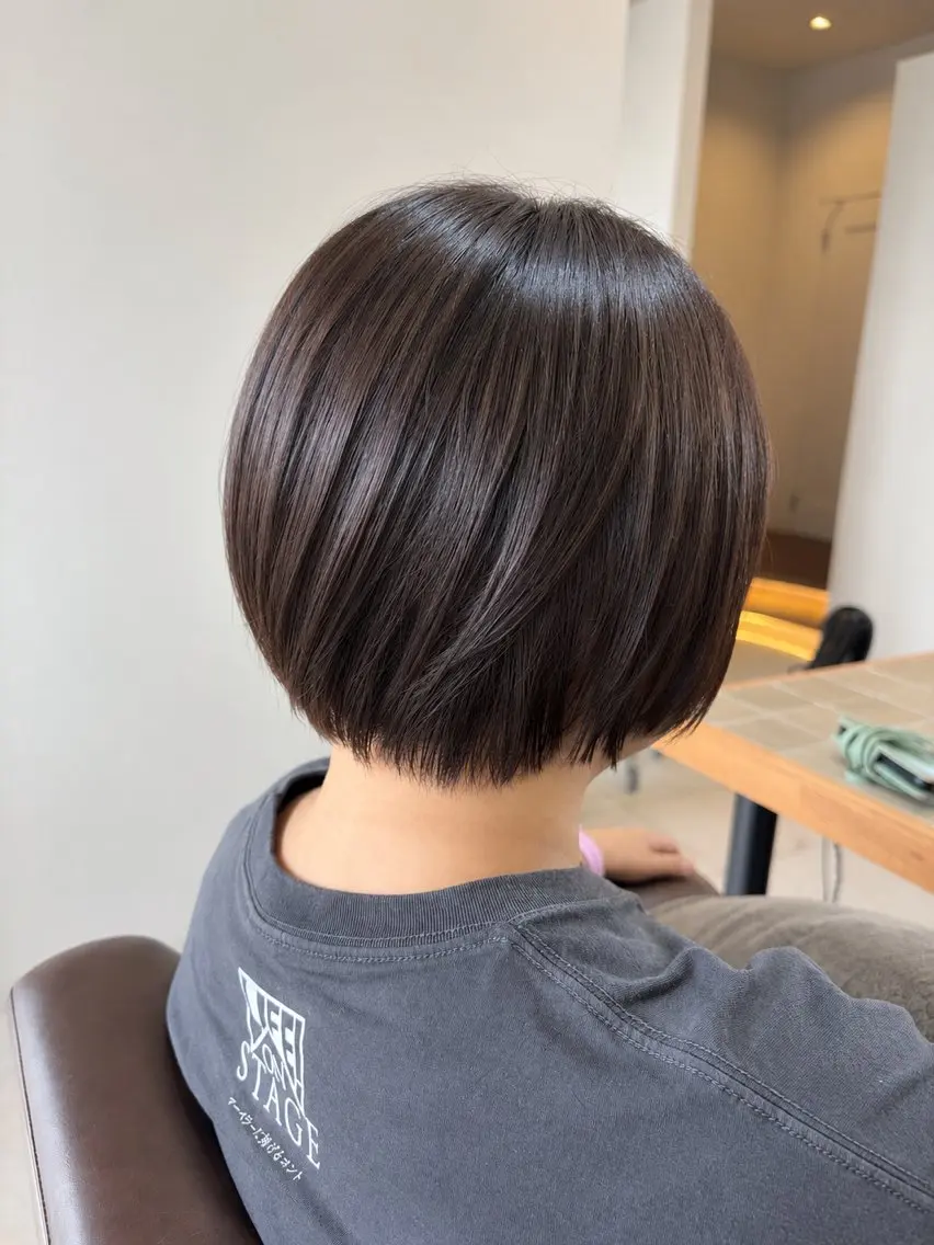 ショート カット ヘアカラー 伊勢崎/nap hair 秋山拓未のヘアスタイル