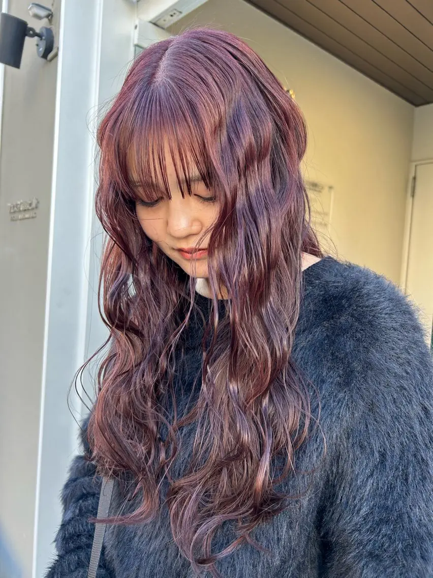 ロング 薄暮 マツイ レンのヘアスタイル