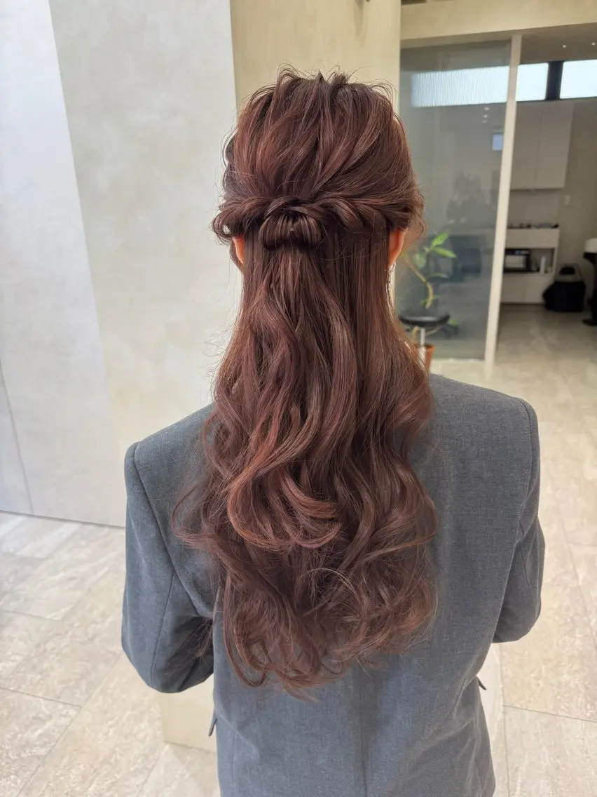 ロング ヘアセット sakura❀/板橋 モデル募集中🪄︎︎のヘアスタイル