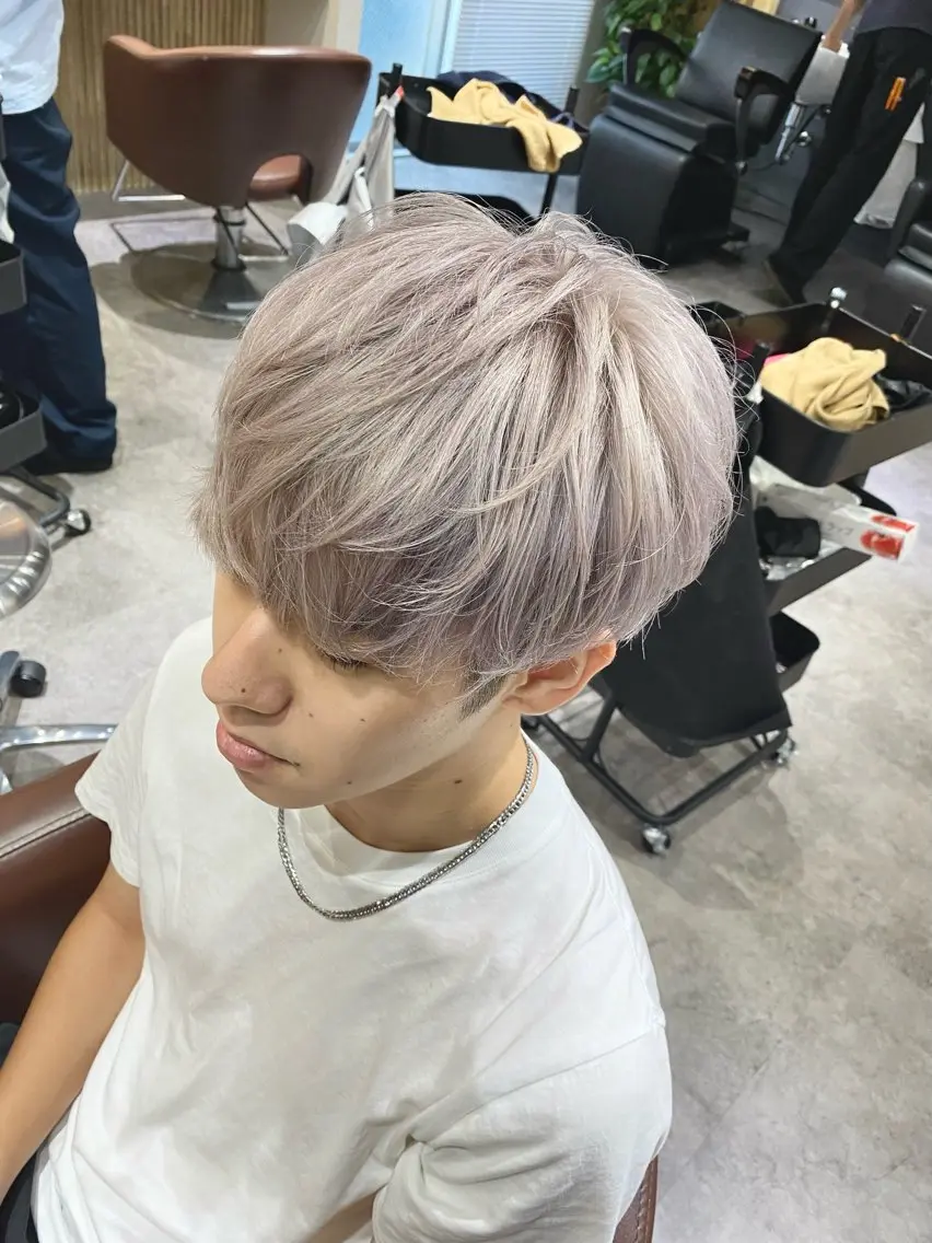 カラー メンズ カット ヘアカラー トリートメント ヘアセット 再現性No.1ヘア ごーた立川のヘアスタイル