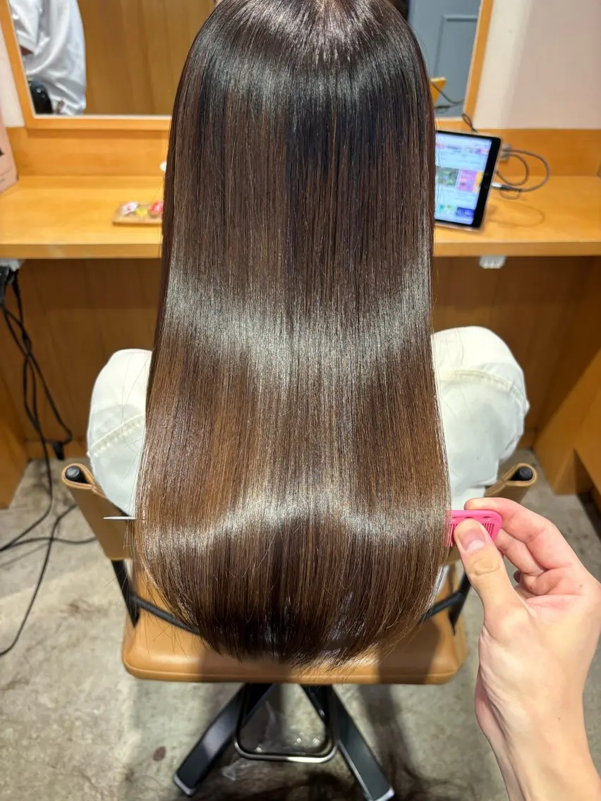 ロング カット ヘアカラー トリートメント 【Amphi Tokyo】宮原のヘアスタイル