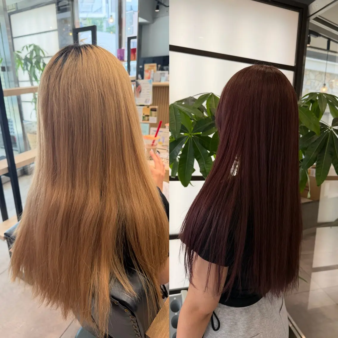 ロング カラー ヘアカラー うる艶カラー🫧 /ほのかのヘアスタイル