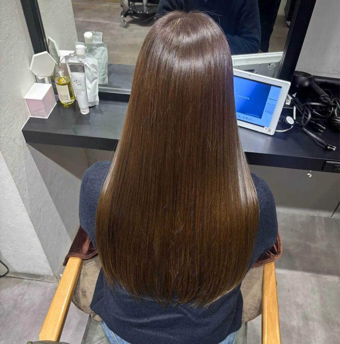 ロング ✨似合わせボブ✨ 縮毛矯正のヘアスタイル