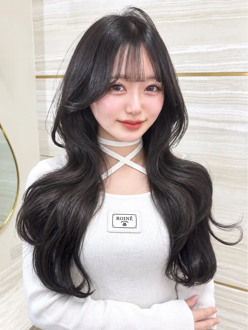 ロング カラー 🎀りな🎀透明感 カラー特化大宮のヘアスタイル