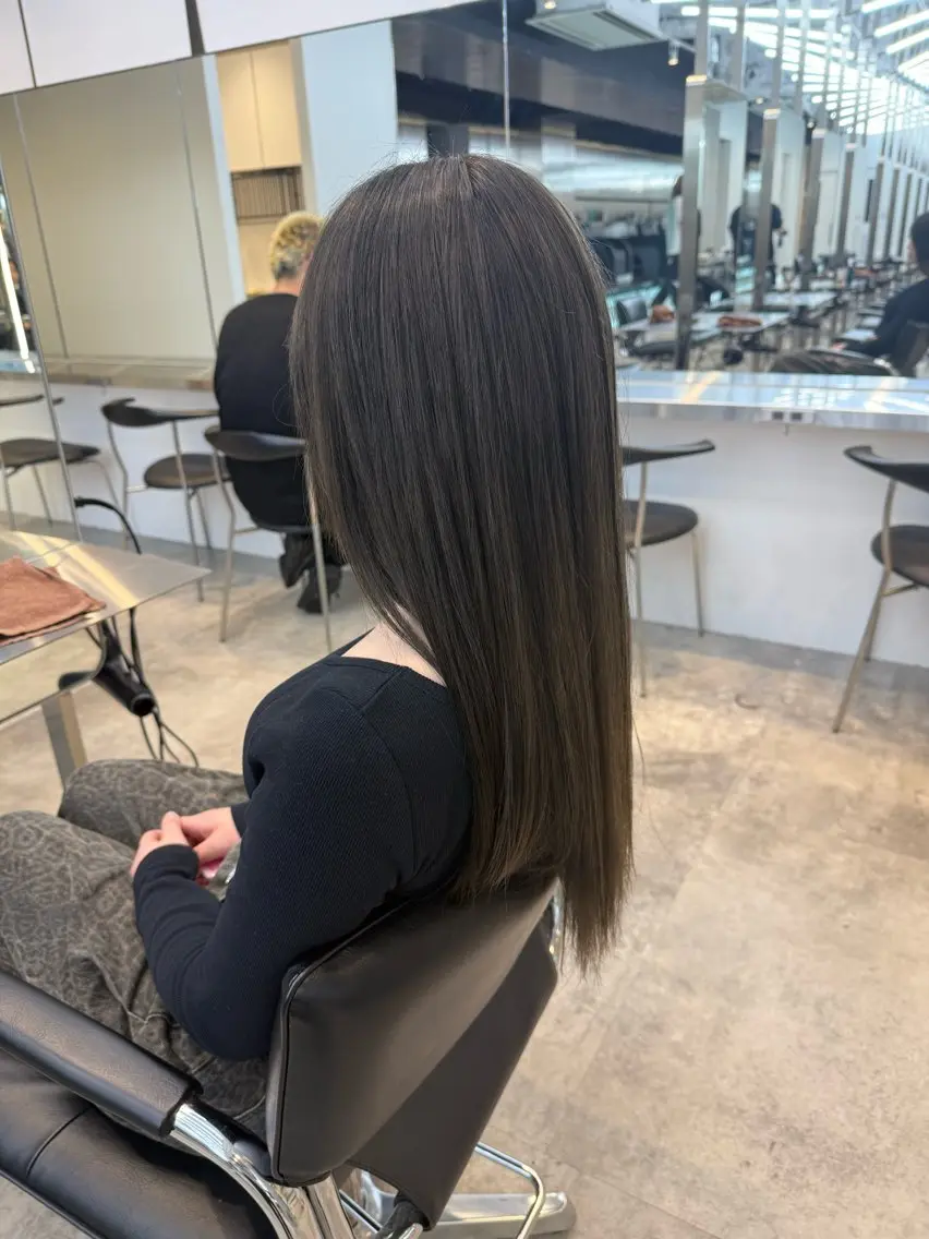 ロング カラー 縮毛矯正 【fifth】立野 涼太のヘアスタイル