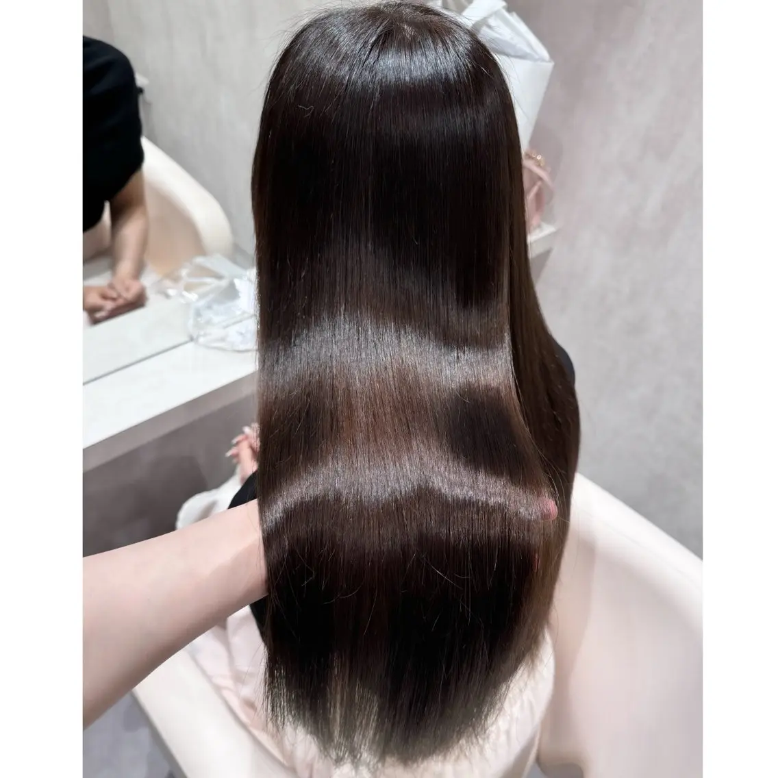 ロング カラー ブリーチ ヘアカラー miyu /トレンド カラー×艶髪のヘアスタイル
