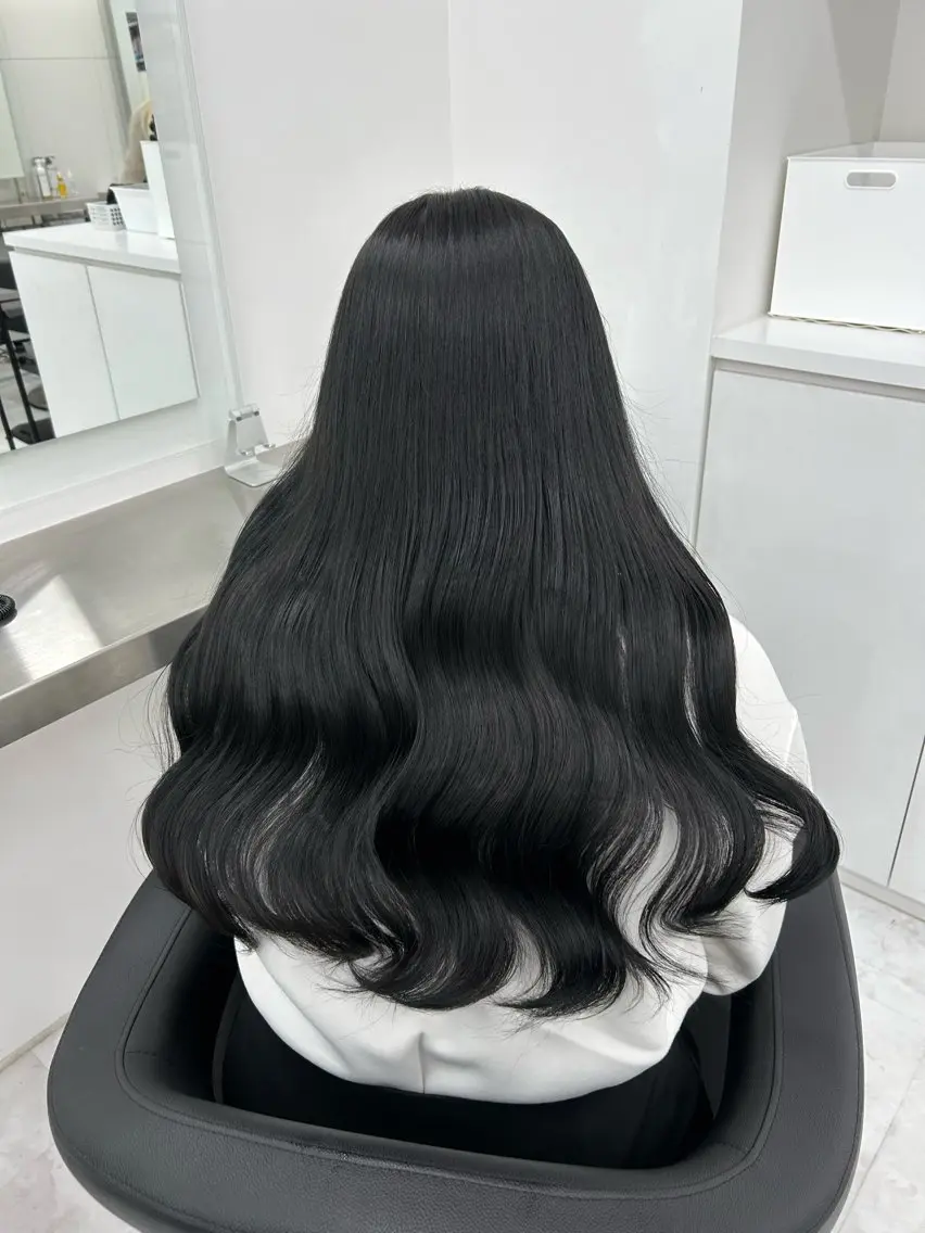 ロング カラー 🤍韓国艶ワンホン ヘアMayu🤍のヘアスタイル