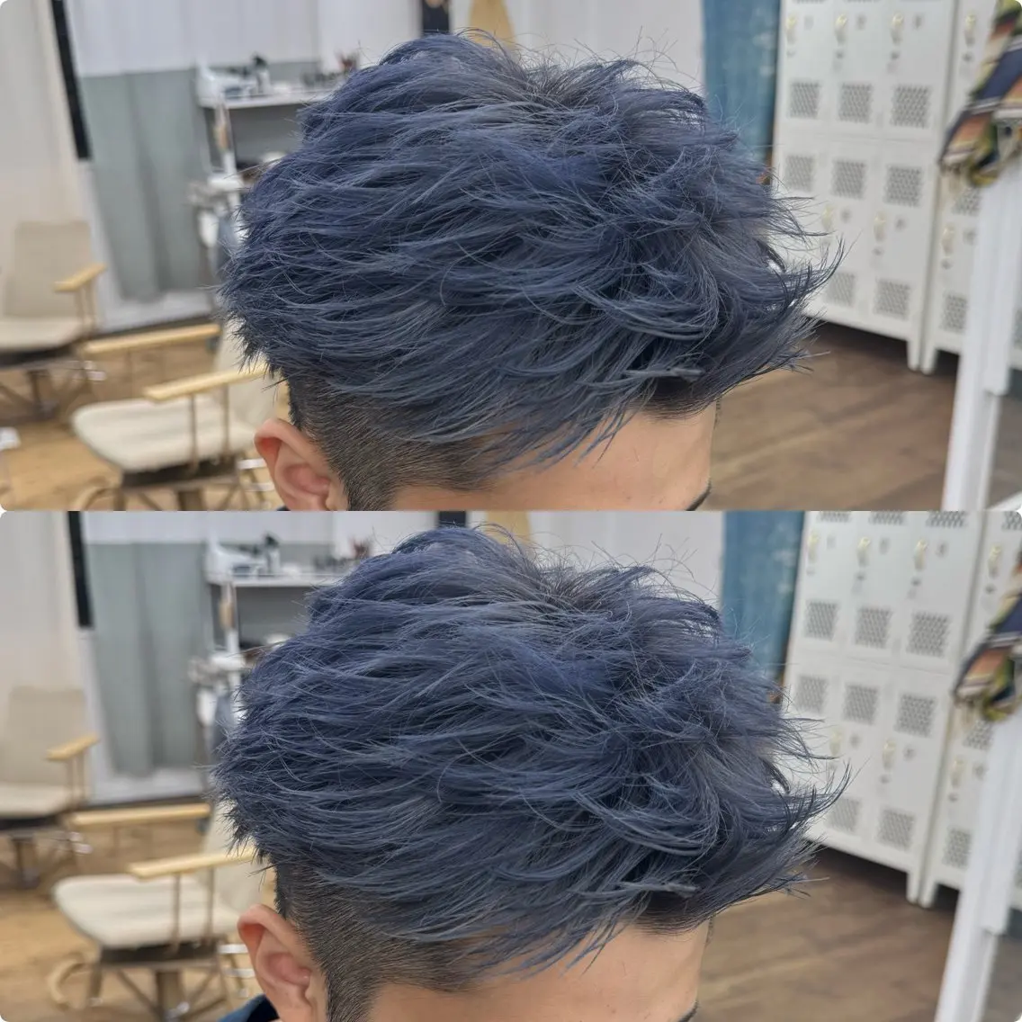 ショート カラー メンズ カット ヘアカラー メンズ特化サロン ユウヘイのヘアスタイル