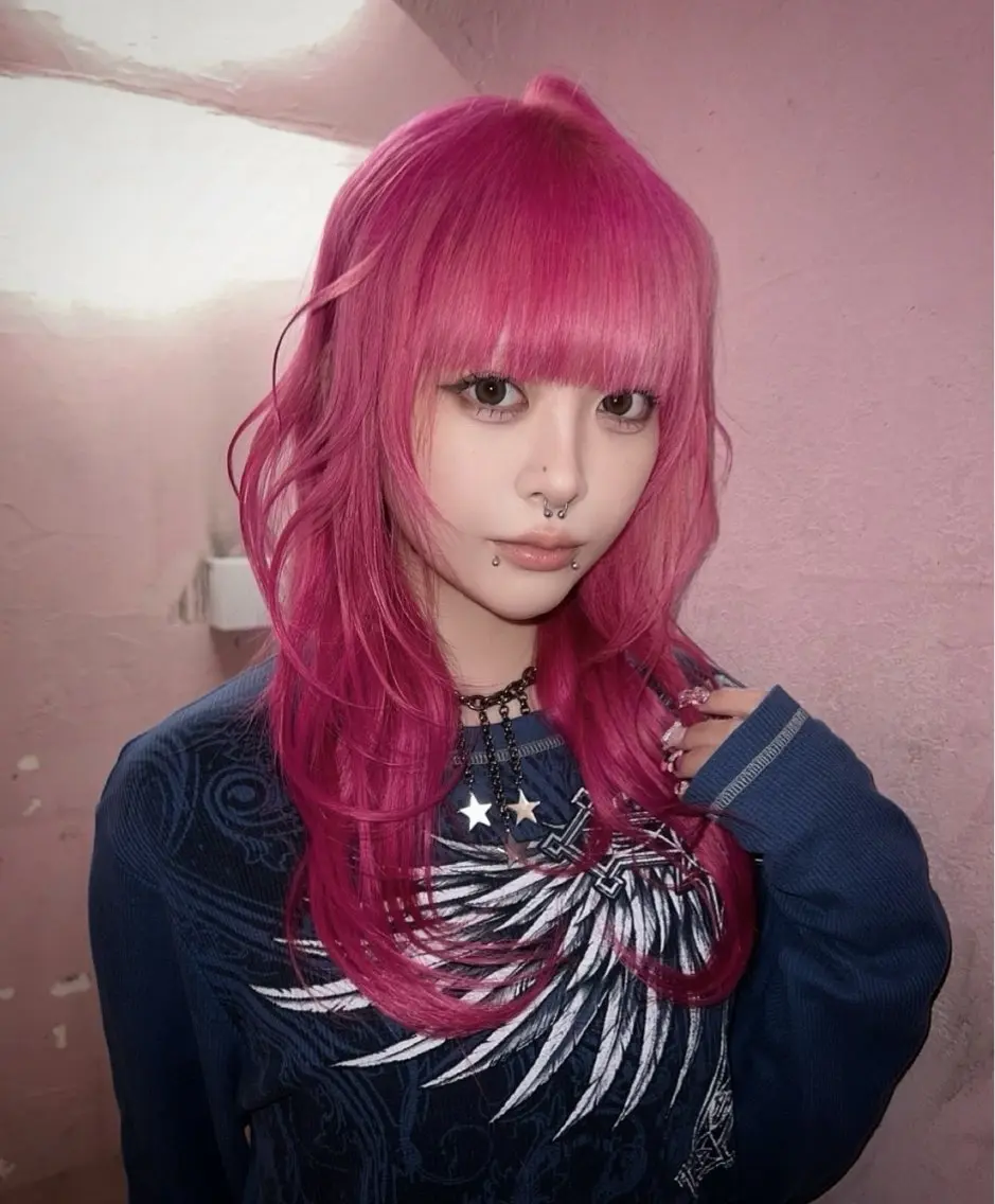 ロング ヘアカラー AIRA/ブリーチ ‪/透明感カラーのヘアスタイル