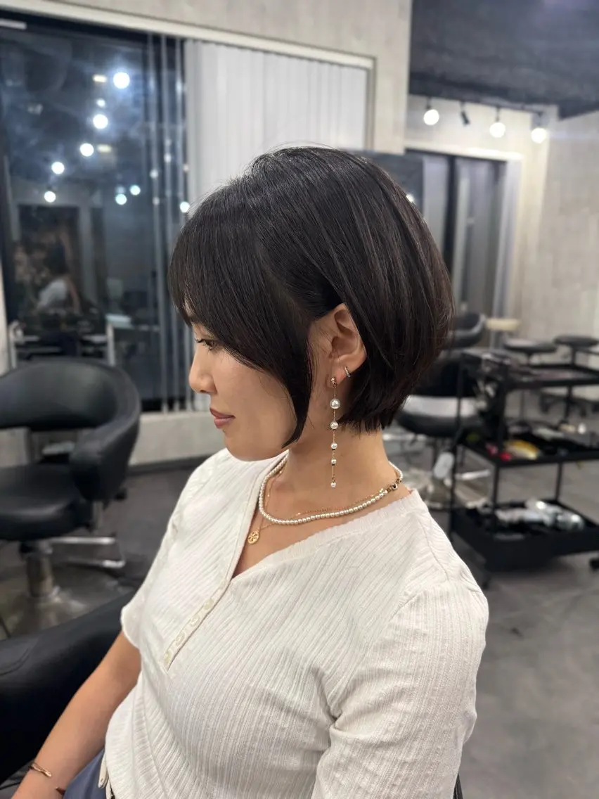 ショート 💖艶髪ショートヘア 韓国ヘア/asukaのヘアスタイル