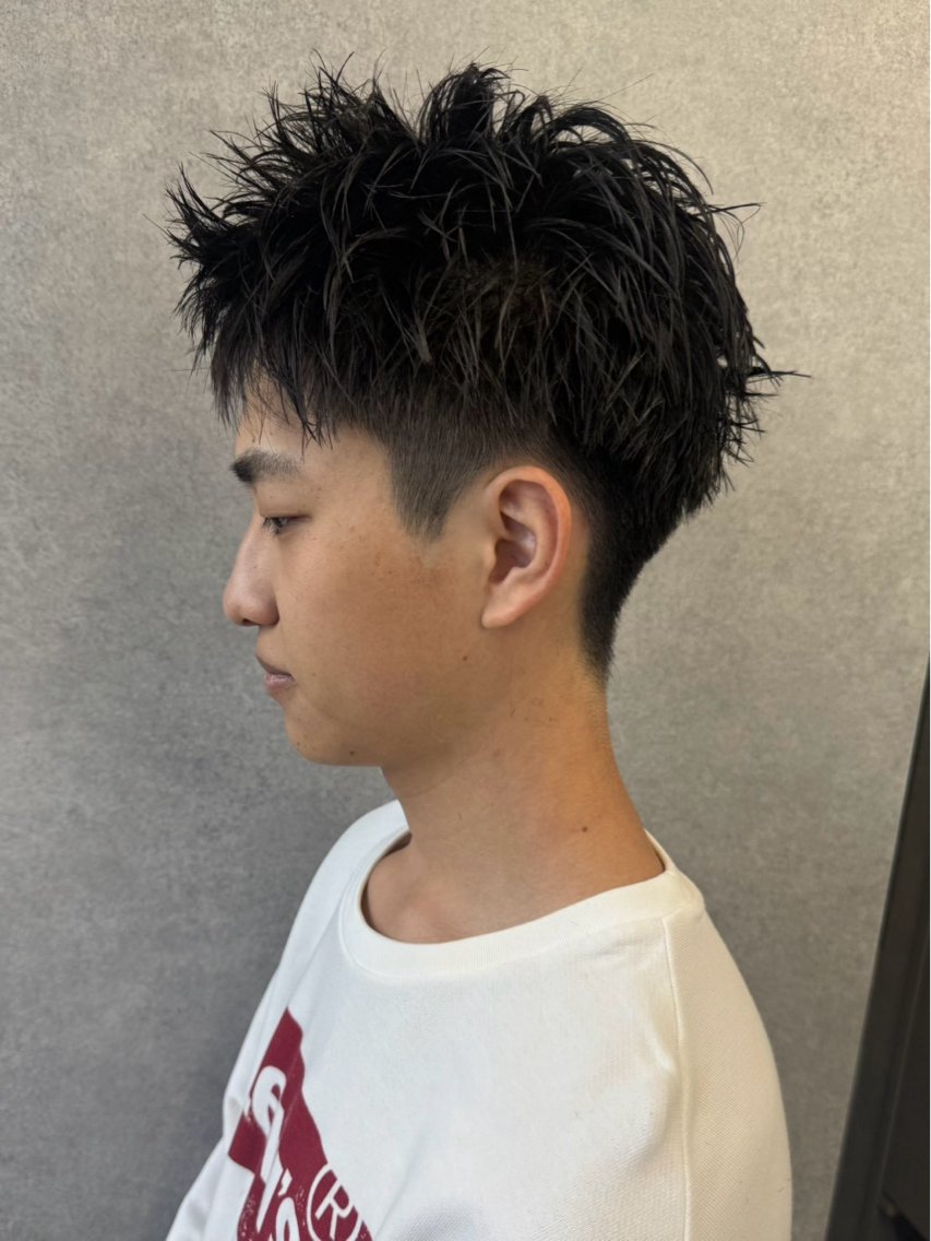 ショート ショートヘア カット 根本 陽斗のヘアスタイル