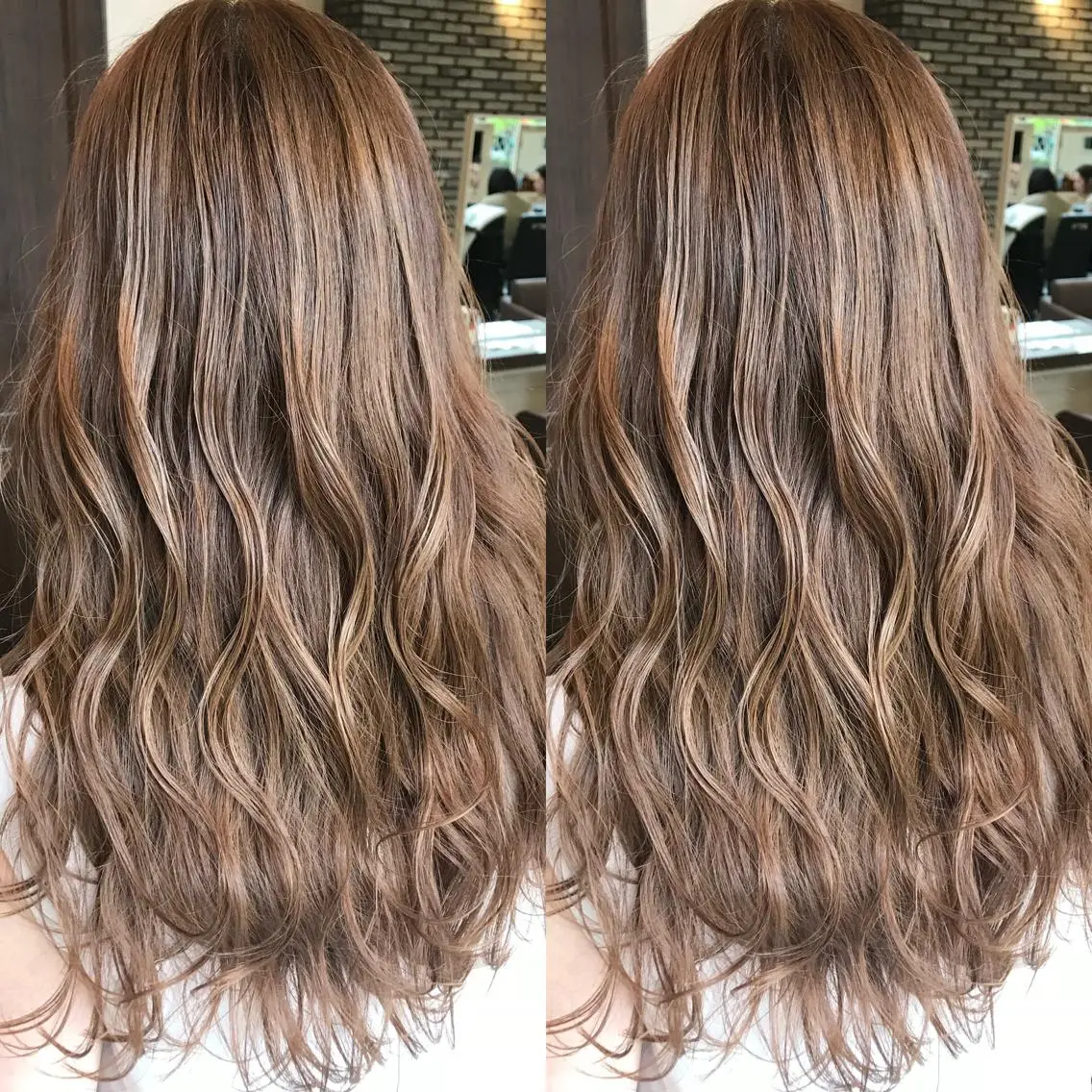ロング カラー ベージュカラー ブリーチ ケアブリーチ ハイトーンカラー ハイトーンベージュ 似合わせ/ カラー.岡田友仁のヘアスタイル
