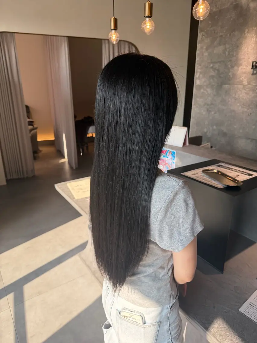 ロング ヘアカラー トリートメント SUMIRE🎀💖 カラーモデル募集中のヘアスタイル