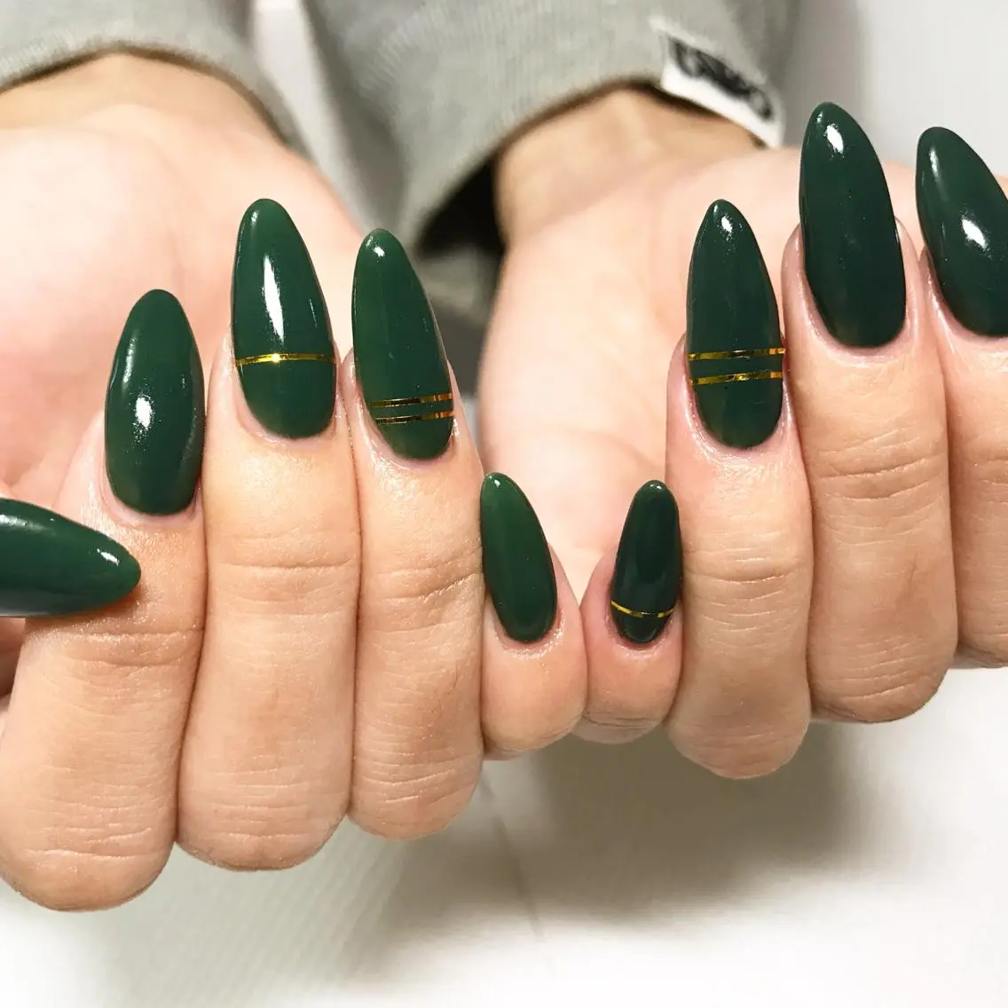 ネイル フットネイル グリーン ワンカラーネイル シンプルネイル 春ネイル nail fufla ♡yamane♡のネイルデザイン