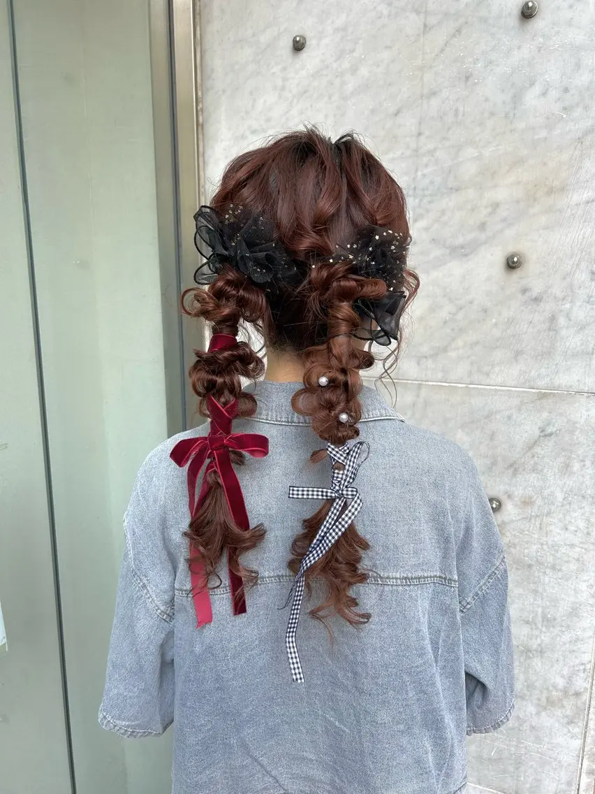 ロング Mila Hazukiのヘアスタイル