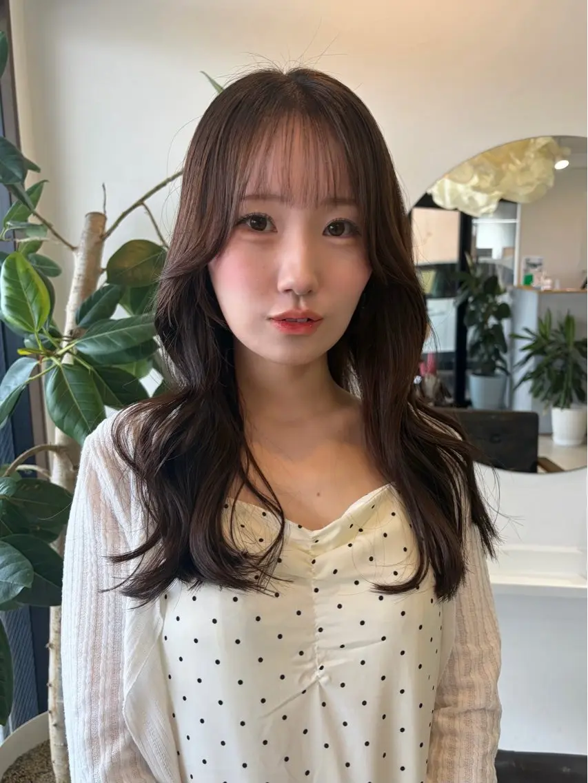ロング カット ヘアカラー トリートメント カドムラ モエのマツエク・マツパデザイン