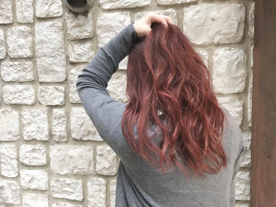 セミロング カラー パーマ ヘアアレンジ メンズ キッズ ネイル マツエク・マツパ メンズハイライト ハイライトカラー ピンクカラー カラーマツエク ハイライト カット 縮毛矯正 トリートメント 髪質改善/透明感 OAK兵庫のヘアスタイル