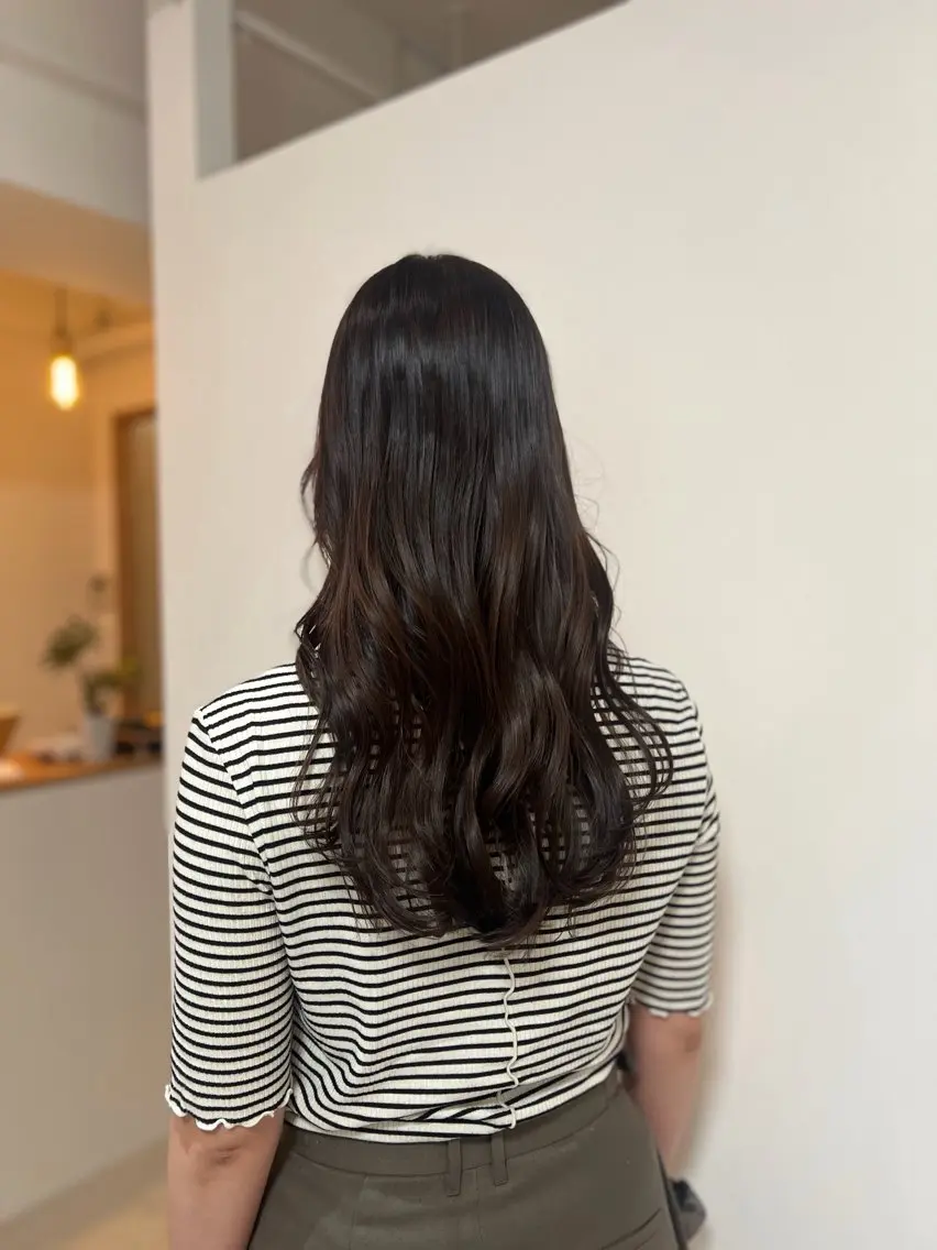 カラー カット ヘアカラー トリートメント ヘッドスパ 💇🏻‍♀️結/ 川崎美容師のヘアスタイル