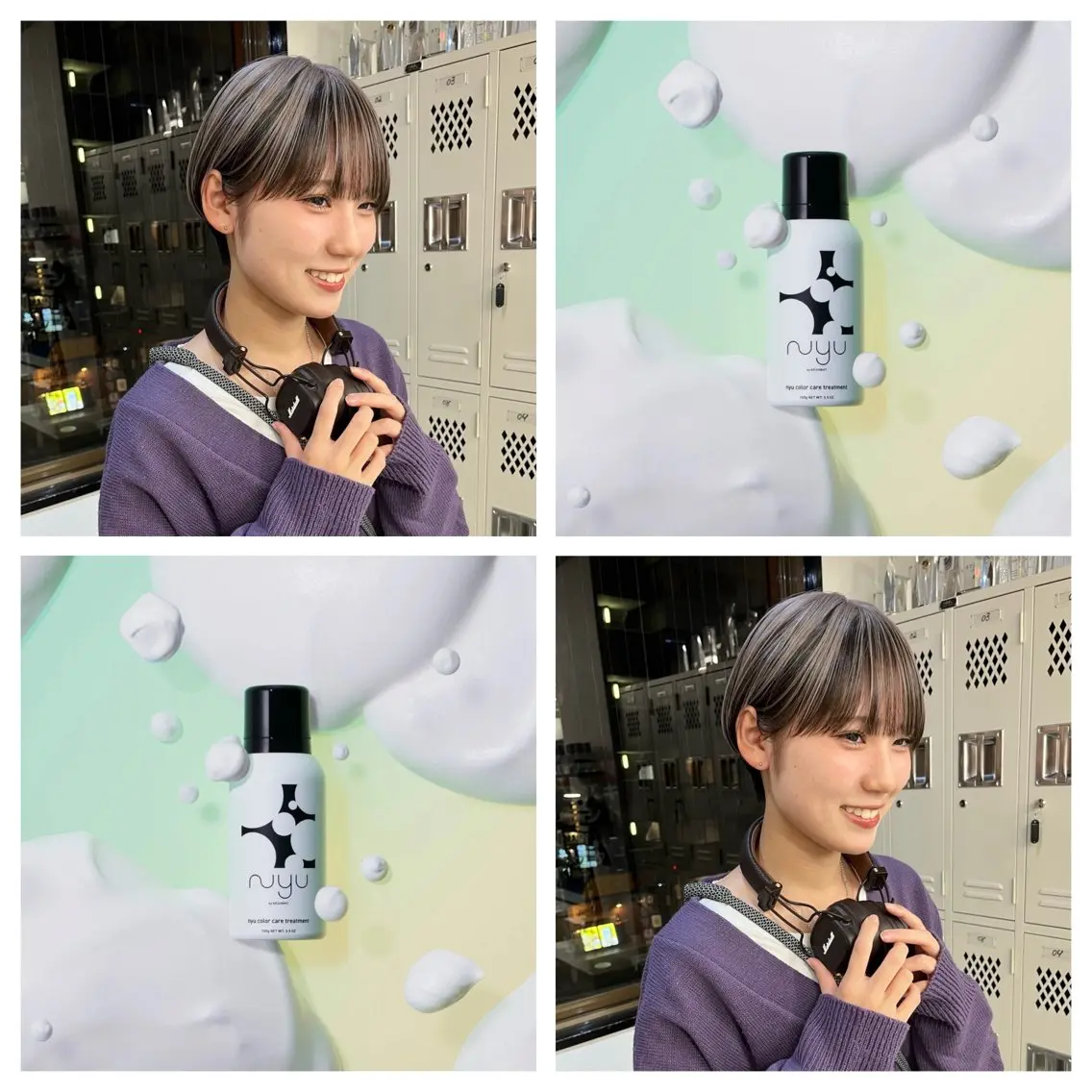 ショート カラー ブリーチ ブリーチなしカラー ボブ 髪質改善 レイヤーカット 初めてのショート お任せください✂️のヘアスタイル