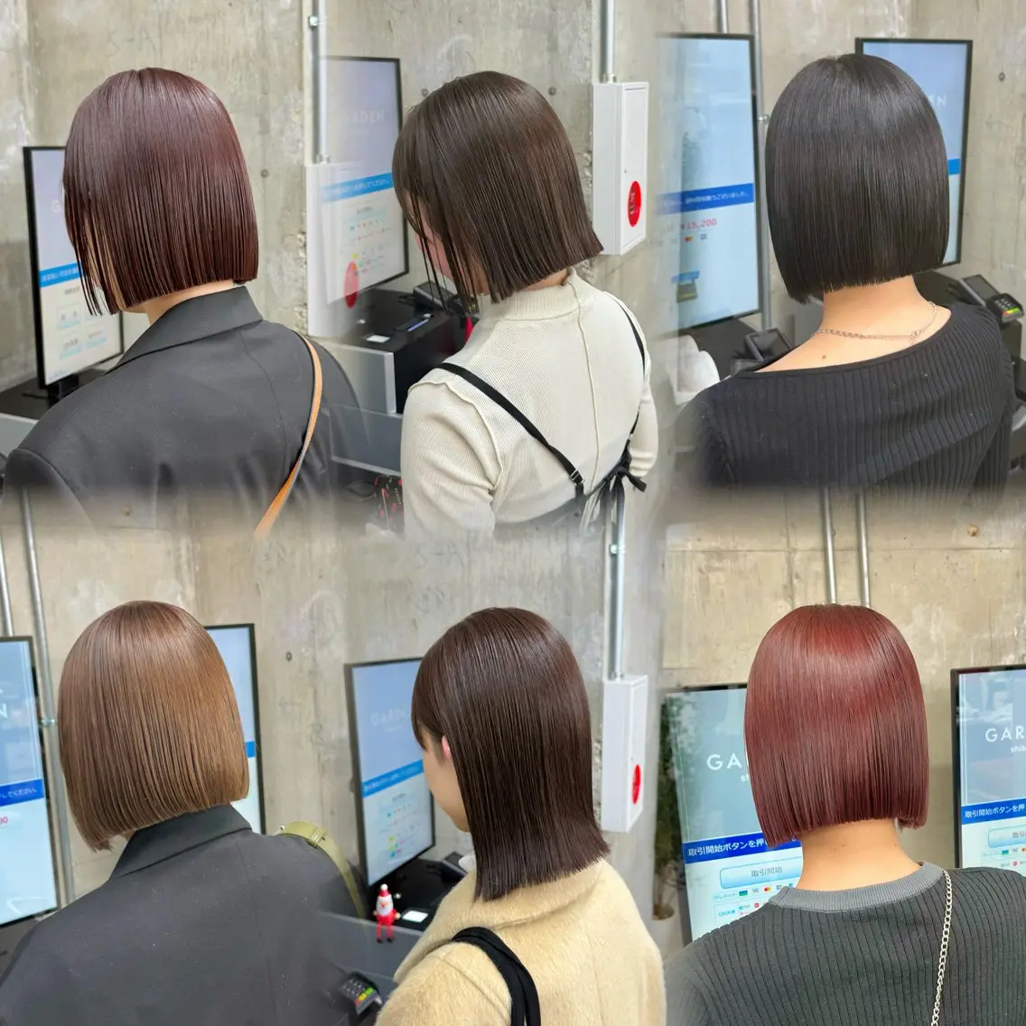 ショート 切りっぱなしボブ ボブ カット ヘアカラー トリートメント 🌸暖色カラー/ボブ 一色愛海🌸のヘアスタイル