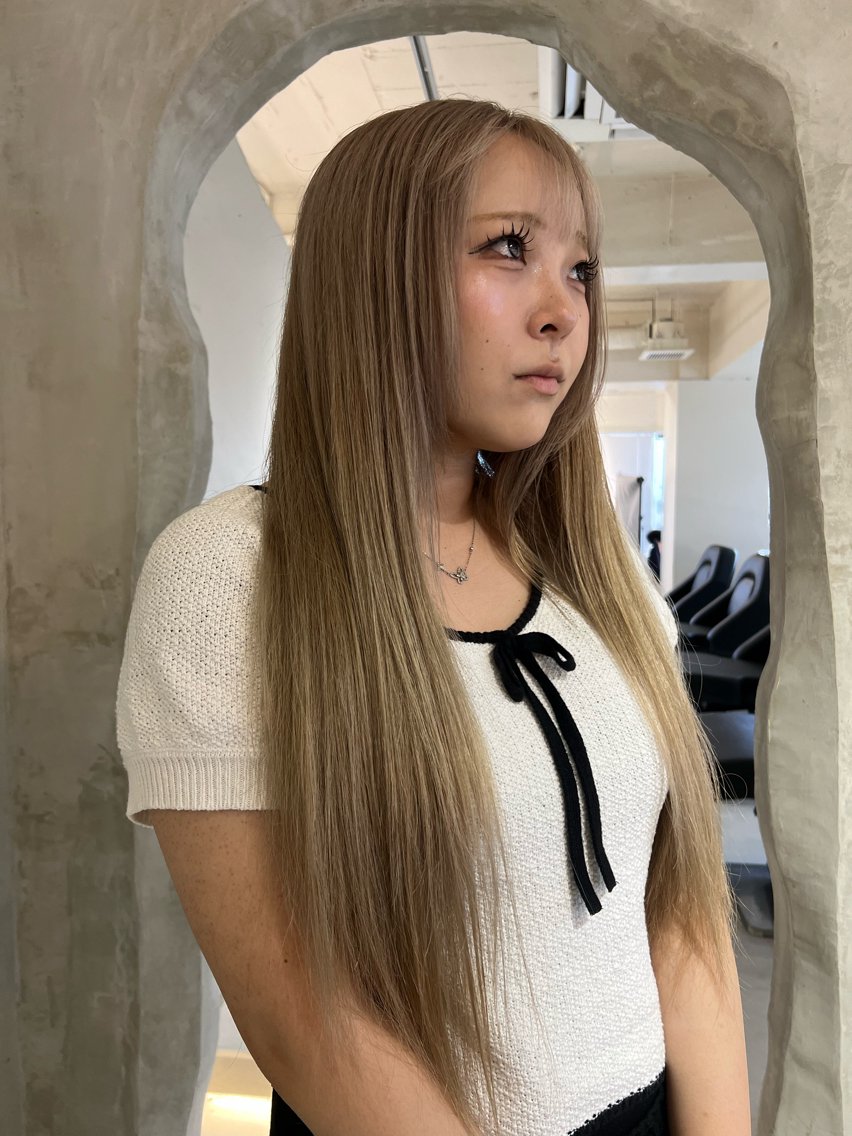 ロング 重松 丈博のヘアスタイル