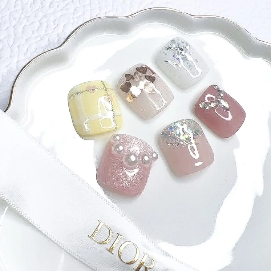 ネイル muguet🎀 chika🫧のネイルデザイン