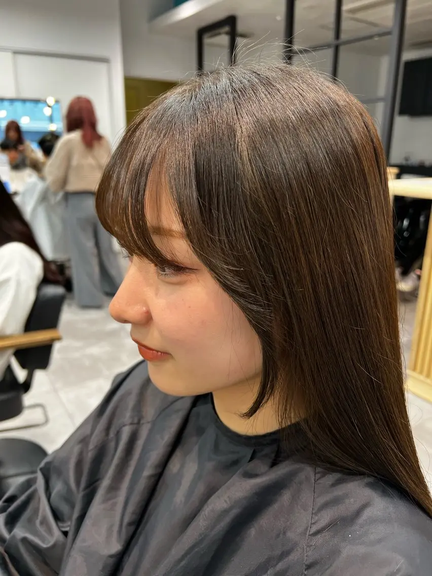ロング 🌞レイヤー×カラー 前川那津美🌞のヘアスタイル