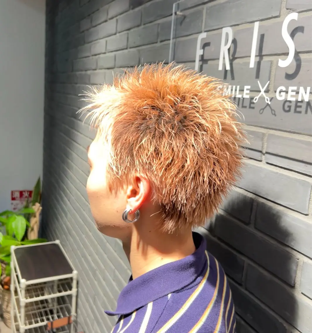 ショート ヘアアレンジ メンズ カット FRISEUR/山本 美芽のヘアスタイル
