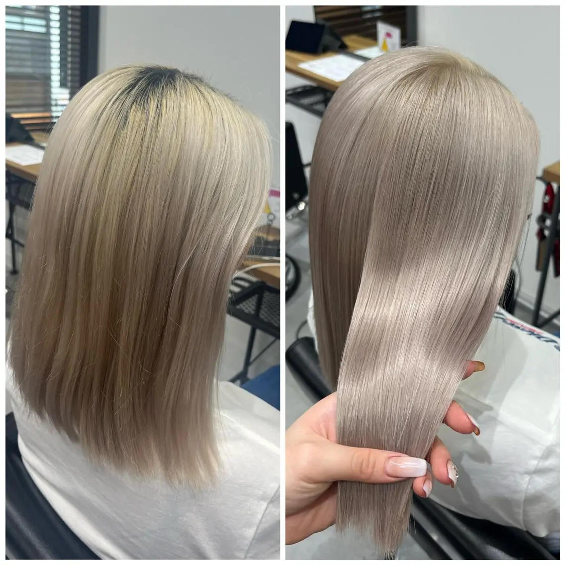 ミディアム カラー ヘアカラー トリートメント MAKO ❤️🔥NEXTのヘアスタイル