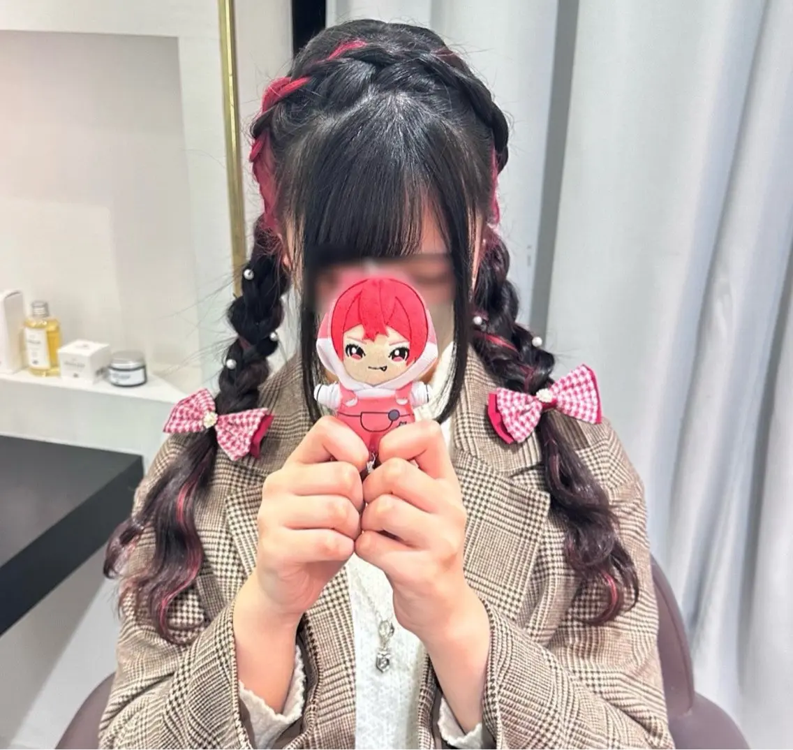 ロング ヘアセット 🎀ヘアアレンジ 🎀ななみのヘアスタイル