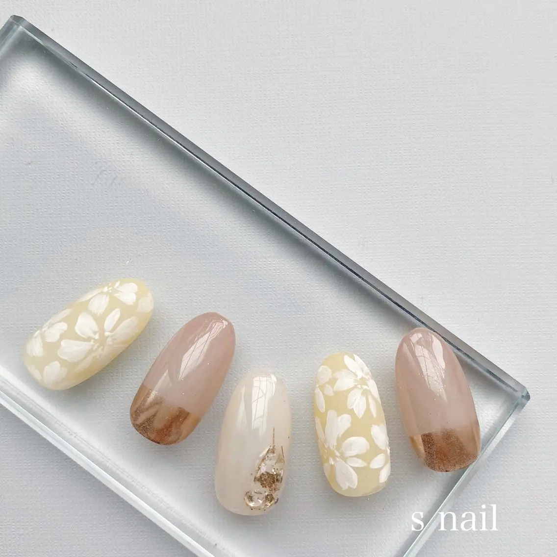 ネイル ハンドネイル s nail さとよしみゆきのネイルデザイン