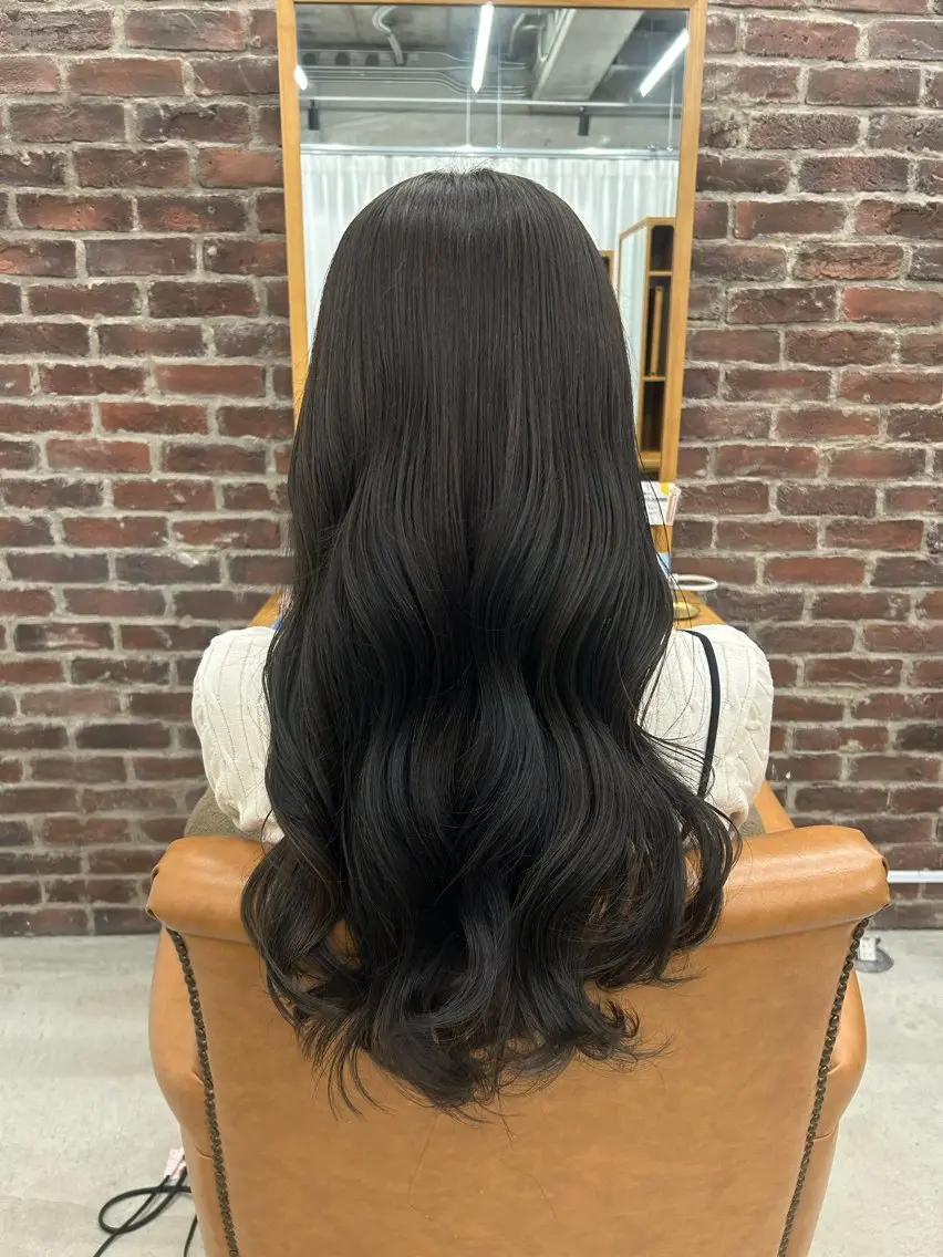 ロング カラー アッシュ 透明感カラー オリーブカラー 🌼髪質改善/透明感 艶髪タケドミのヘアスタイル