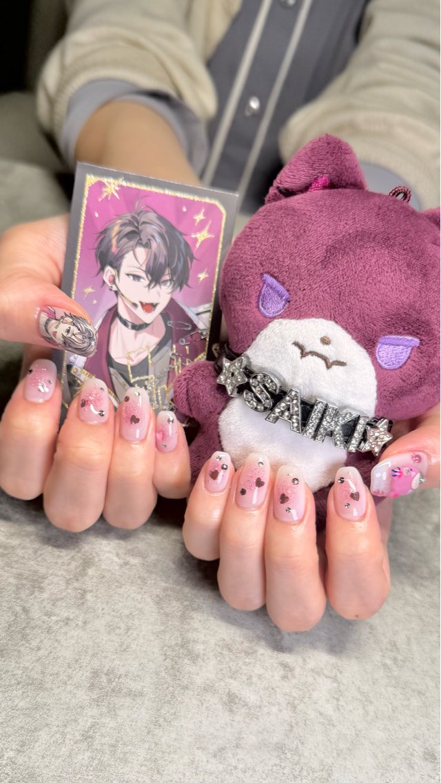 ネイル ハンドネイル ハンドケア shino🌟 痛ネイルのネイルデザイン