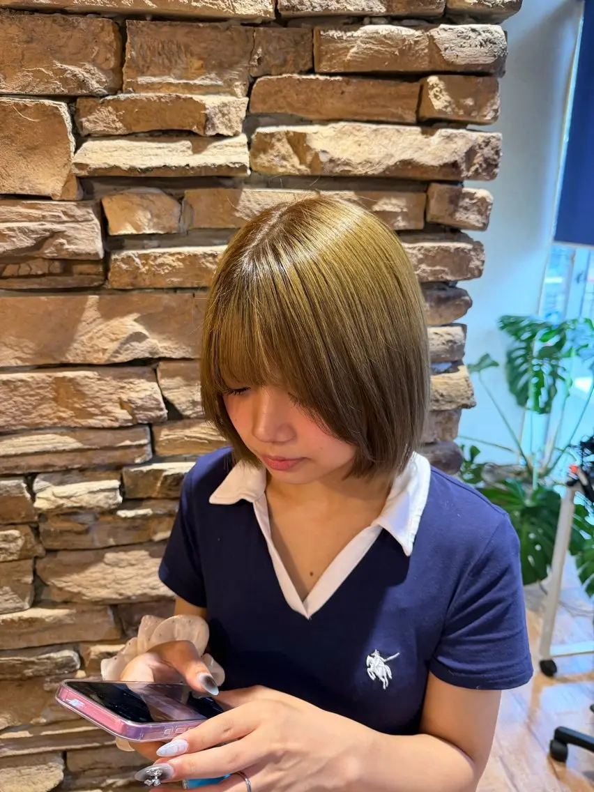ショート 田中 望夢のヘアスタイル