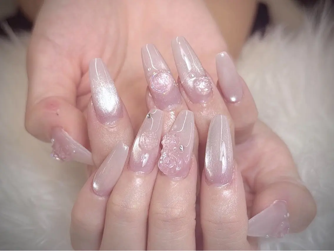 ネイル ハンドネイル ゆき このネイルデザイン
