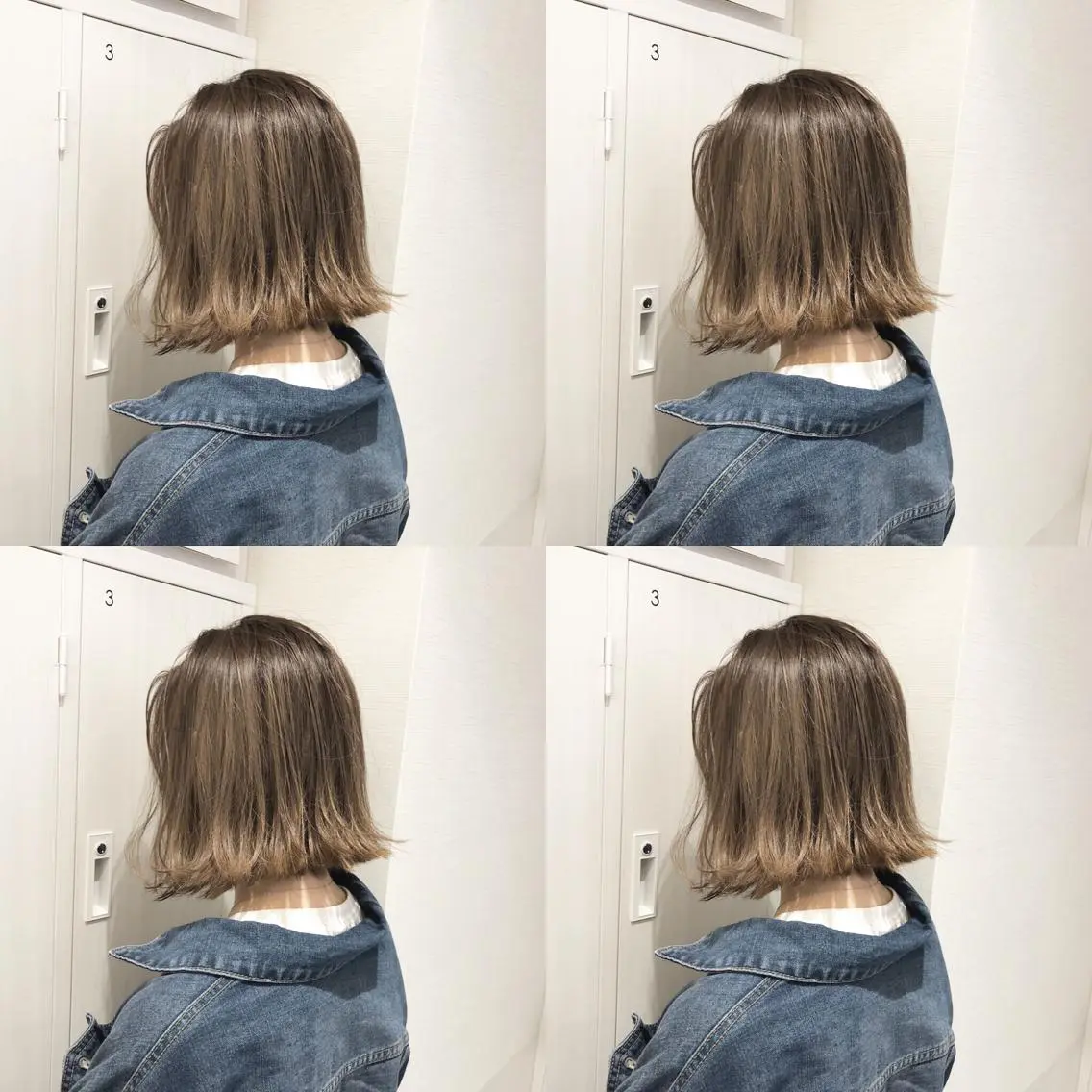 ショート カラー アッシュ ベージュカラー ブリーチ 外国人風カラー 三鷹で1番ショート ボブをカットする新谷のヘアスタイル