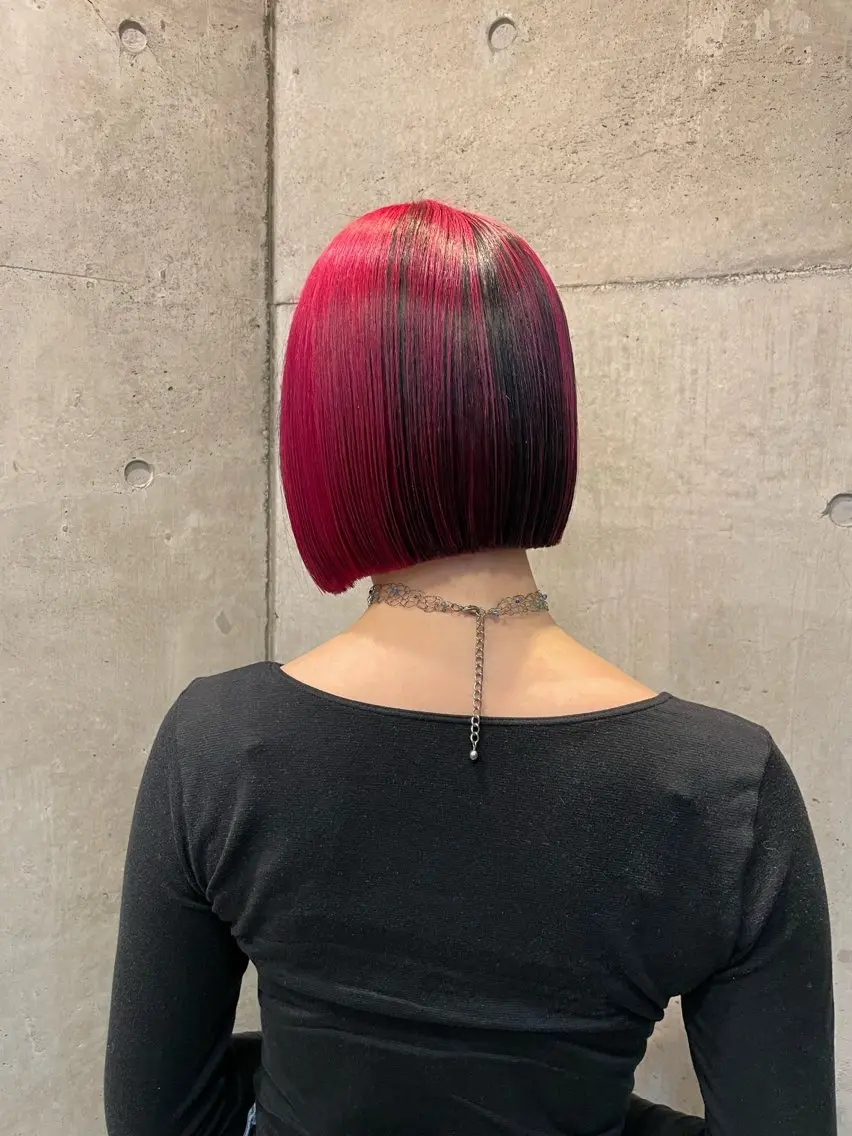 ショート カット ヘアカラー トリートメント ︎︎ yoshikiのヘアスタイル