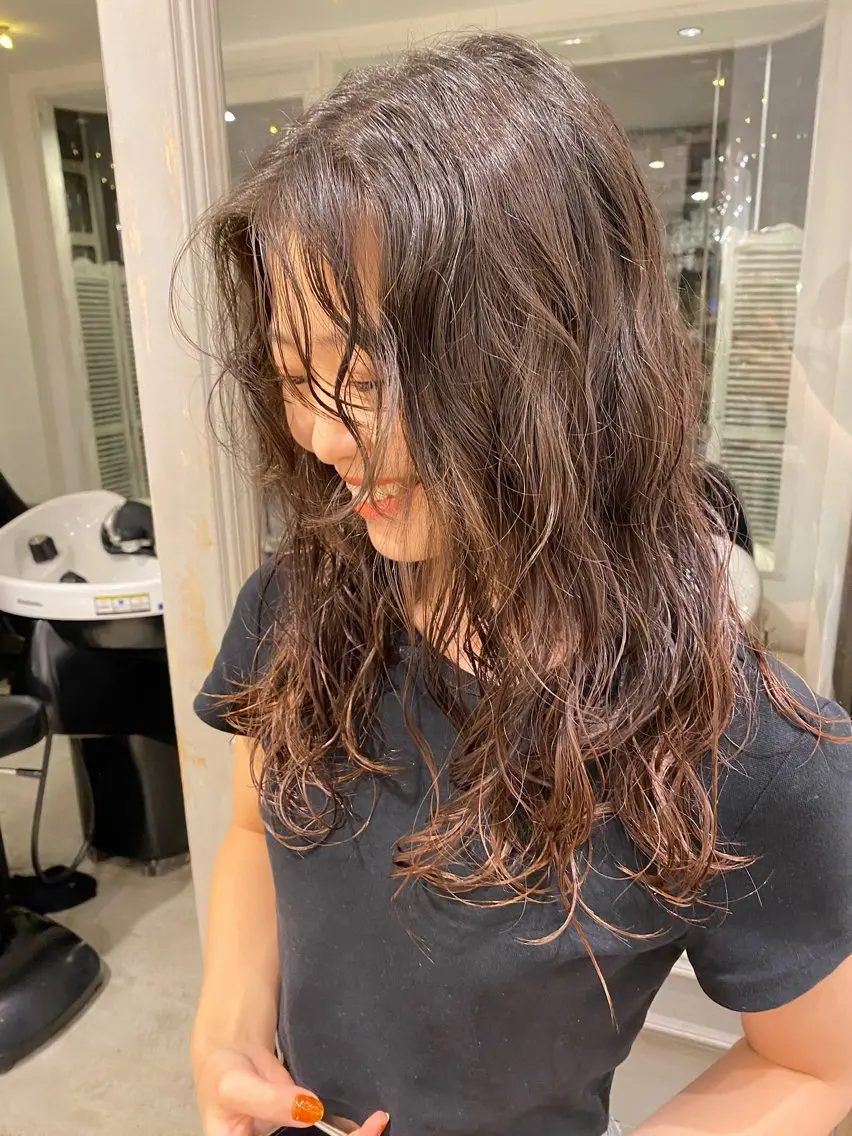 セミロング ‪‪roon 平尾 菫ꔛ‬のヘアスタイル