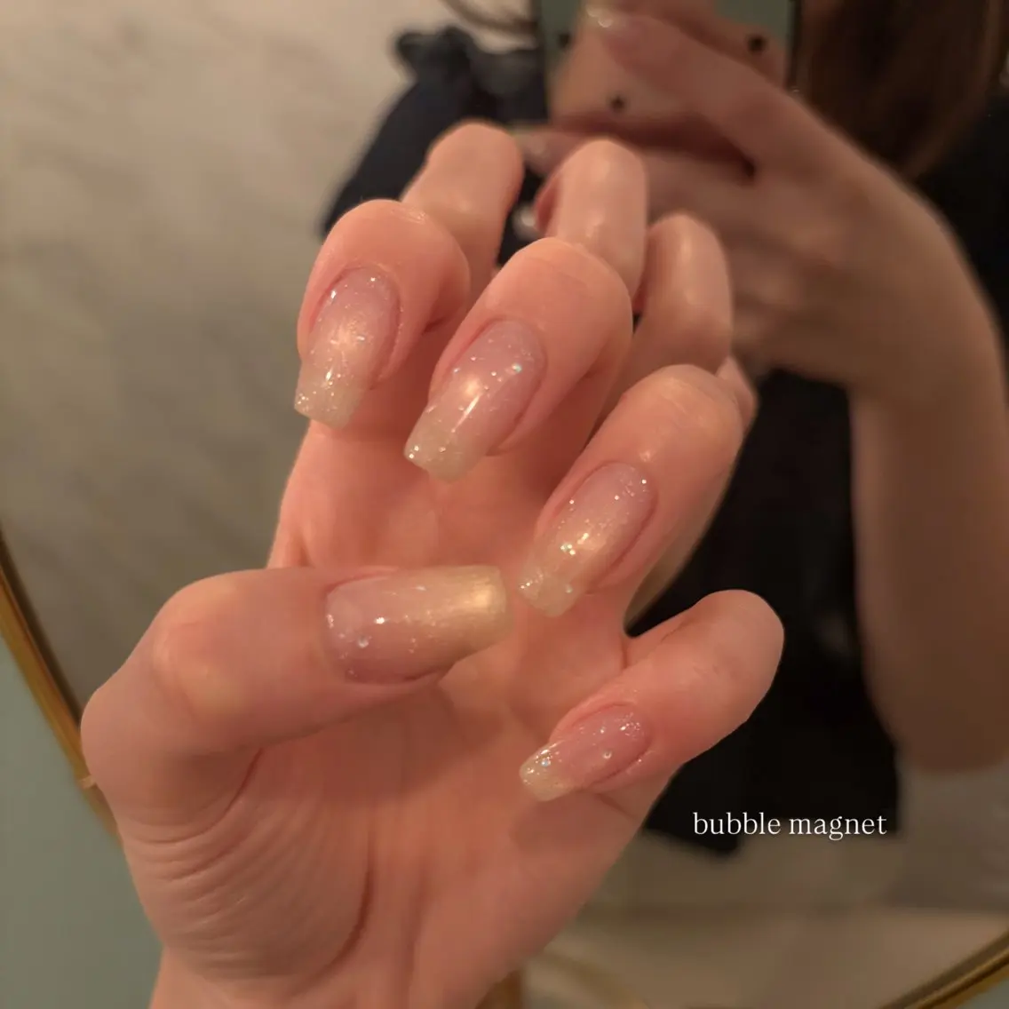 ネイル マグネットネイル ハンドネイル IZUMIꕤnail 堺筋本町｜心斎橋のネイルデザイン