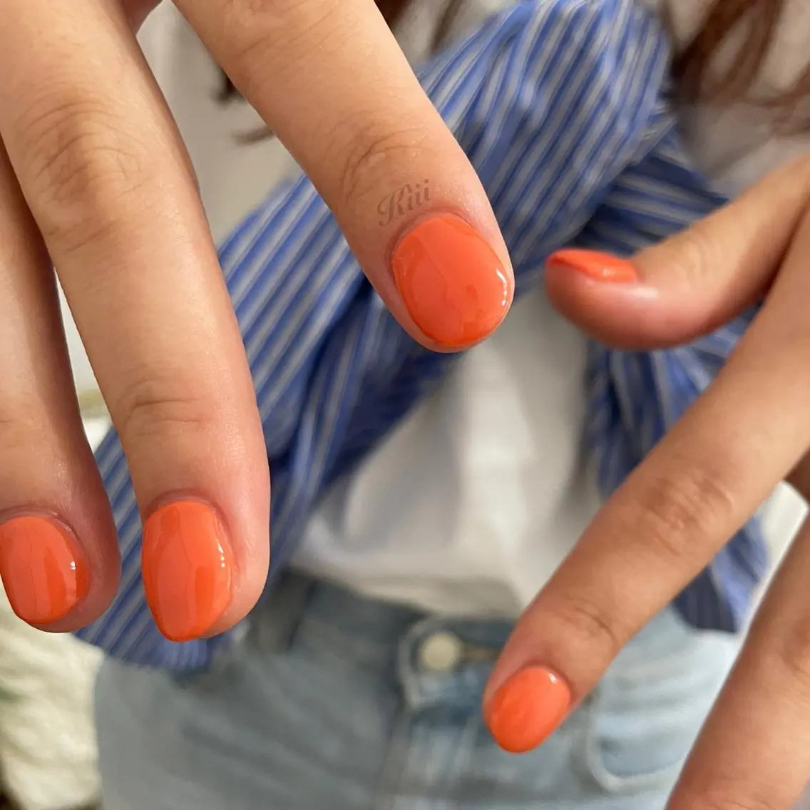ネイル ハンドネイル フットネイル kiii.__ ✴︎*のネイルデザイン