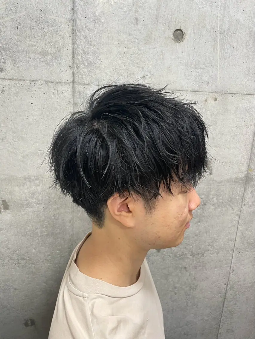 ショート メンズ パーマ たなか なおのヘアスタイル