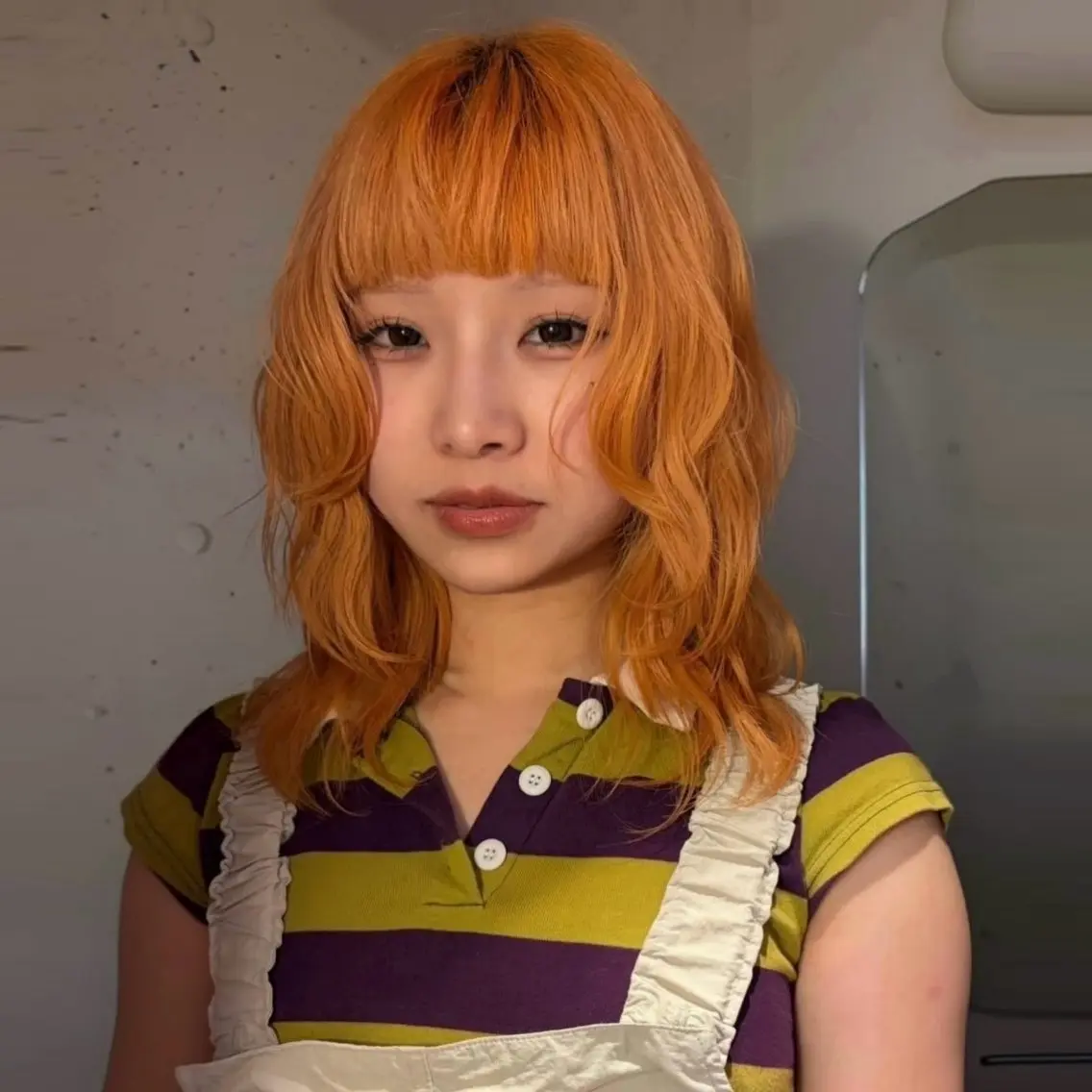セミロング SITY. NENE /カラーモデルのヘアスタイル