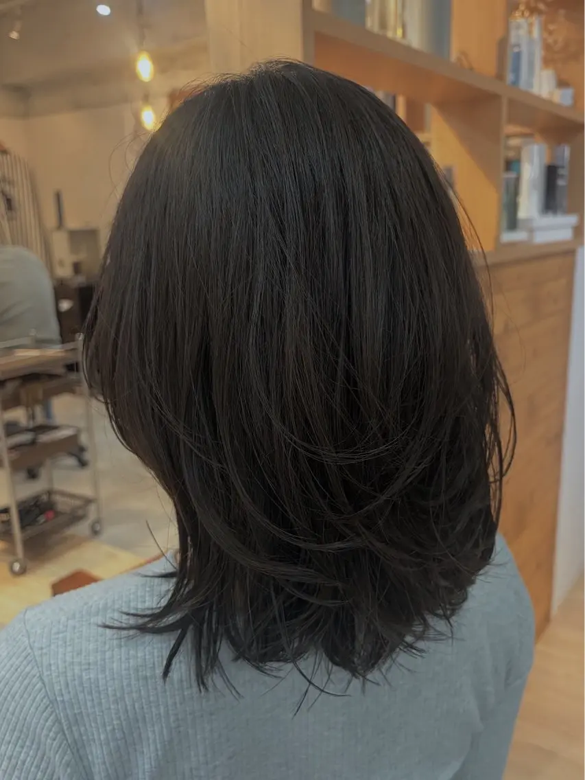 ショート カラー ブラウンカラー 透明感カラー レイヤーカット カット 縮毛矯正 トリートメント cana 札幌レイヤースタイルのヘアスタイル