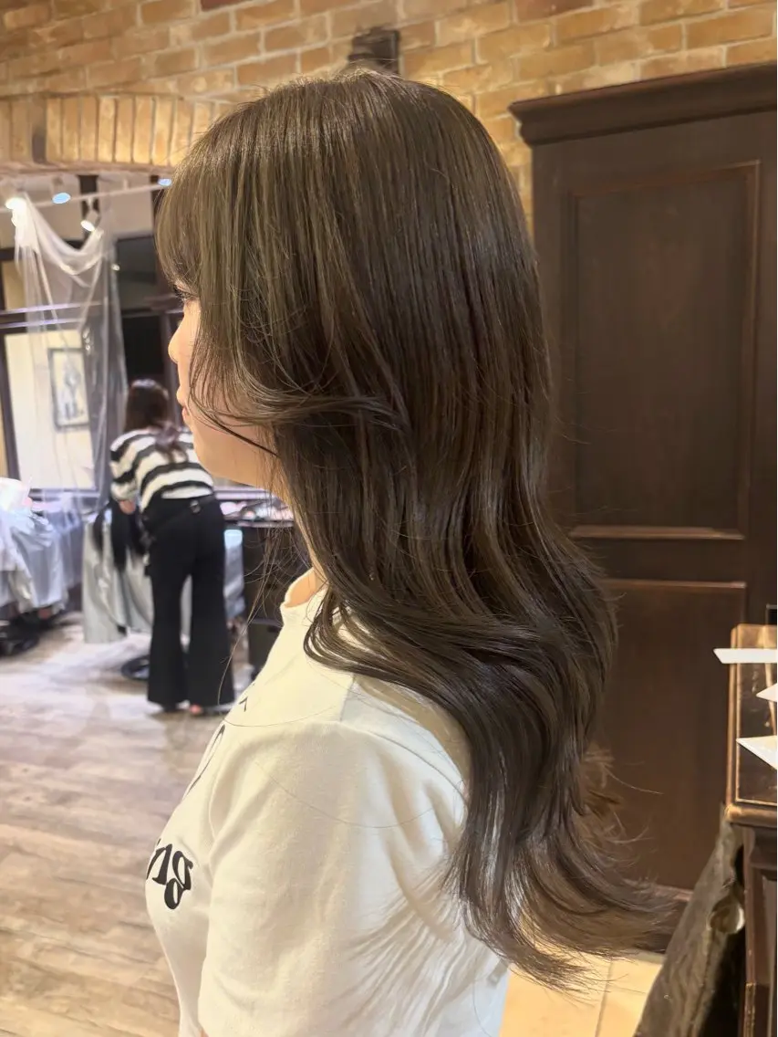 カラー ヘアカラー トリートメント Ly hair / nanoha🤍のヘアスタイル