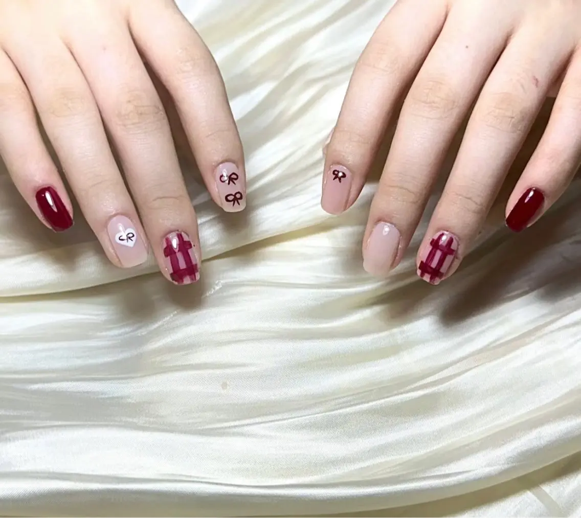 ネイル ハンドネイル ハンドケア 🍑 momo_nailのネイルデザイン