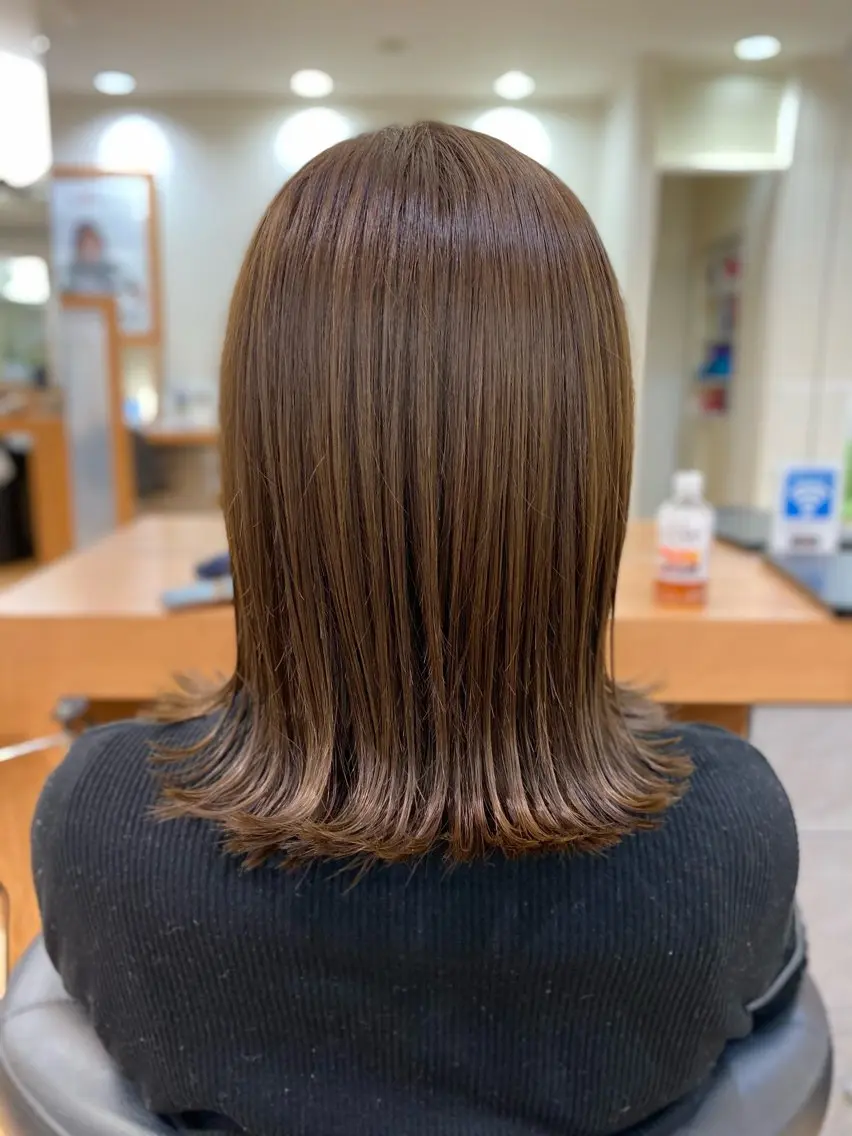 カラー カット トリートメント カンベ ショウリのヘアスタイル