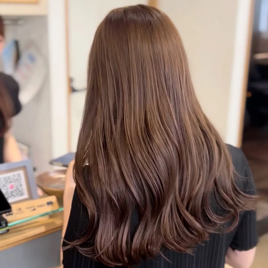 ロング カラー カット ヘアカラー 🎀オタク美容師艶髪 カラーERINA🎀のヘアスタイル