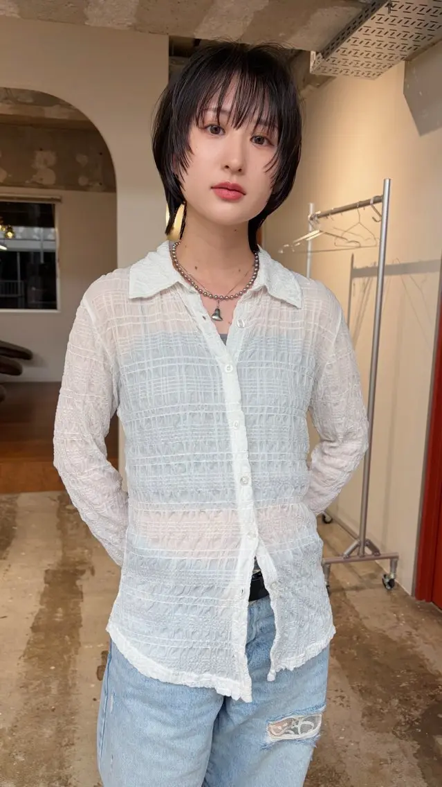 ショート ショートカットモデル 募集伊澤廉のヘアスタイル